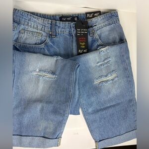 Blue Age Denim NWT Women’s High-Rise Ankle Jeans in Light Blue